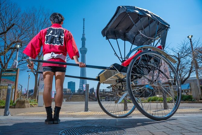 [ Minutes] Asakusa Ancient Trip Plan by Rickshaw ~ Tour of Tokyo Sky Tree Booking Information