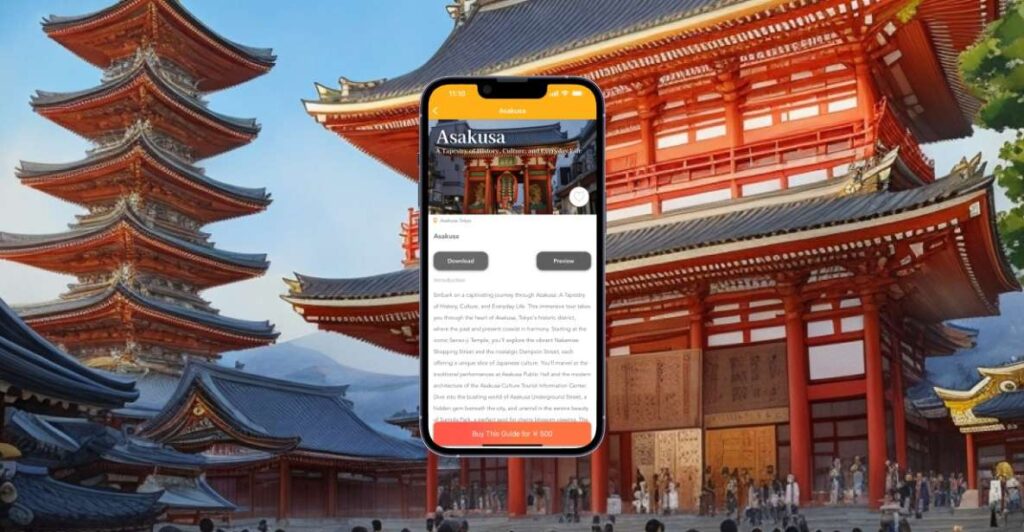 Asakusa（Tokyo）: Smartphone Audio Guide Tour Activity Details