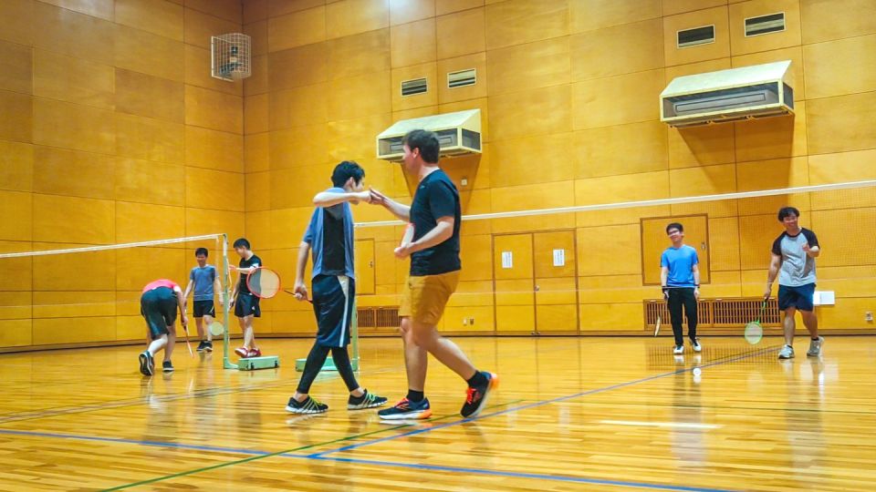 Badminton in Osaka With Local Players! Activity Details