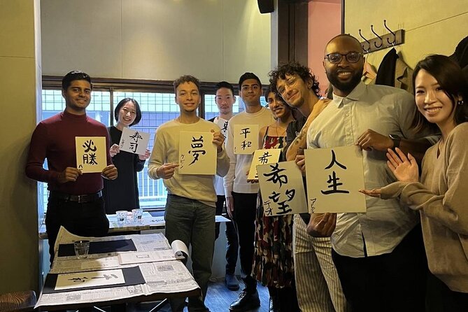 Japanese Calligraphy Workshop Experience Location and Duration