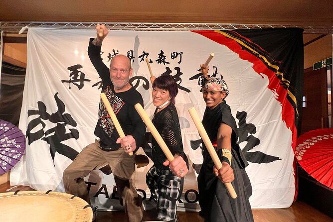 Japanese Taiko Drum Experience at Sairi Yashiki Logistics