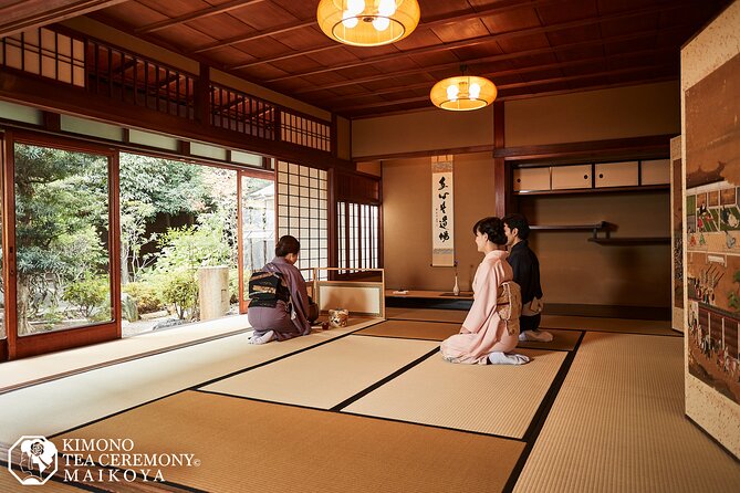 Kimono Tea Ceremony at Kyoto Maikoya, NISHIKI Inclusions