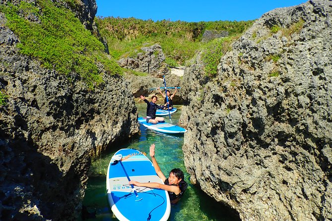 [Okinawa Miyako] SUP / Canoe + Sea Turtle Snorkeling !! (Half Day Course) Activity Overview