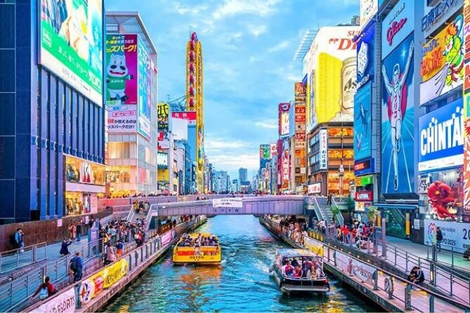 Osaka Kickstart: Hotspots & Hidden Gems Tours(Private or Group) Tour Options and Inclusions