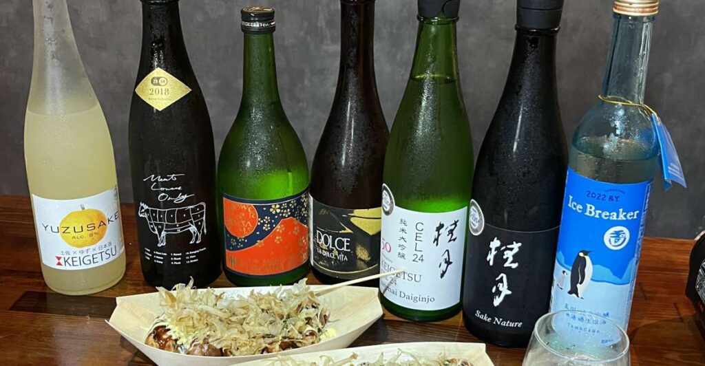 Osaka Sake Tasting With Takoyaki DIY Activity Details