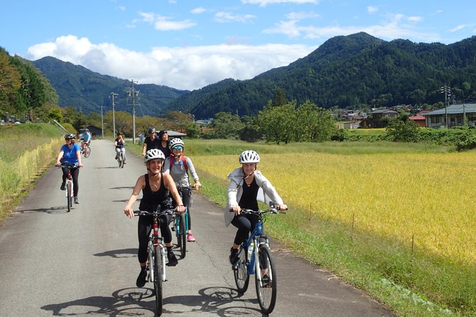 Private Afternoon Cycling Tour in Hida Furukawa What to Expect