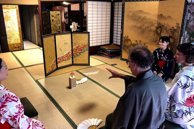Private Tea Ceremony and Sake Tasting in Kyoto Samurai House Experience Description