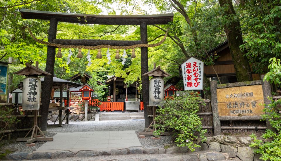 Quiet Arashiyama Private Walking Tour of the Tale of Genji Important Information