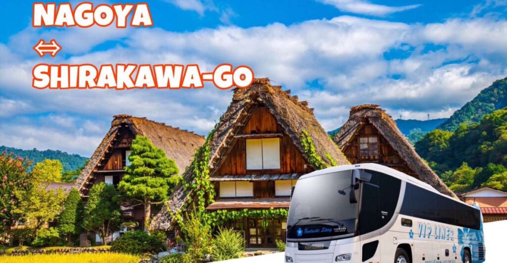 Round Way Bus From Nagoya to Shirakawa Go Activity Details