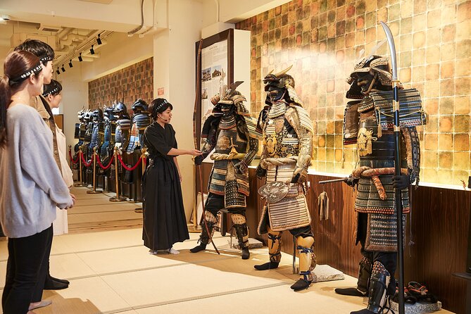 Samurai Sword Experience + History Tour SAMURAI MUSEUM TOKYO Experience Highlights
