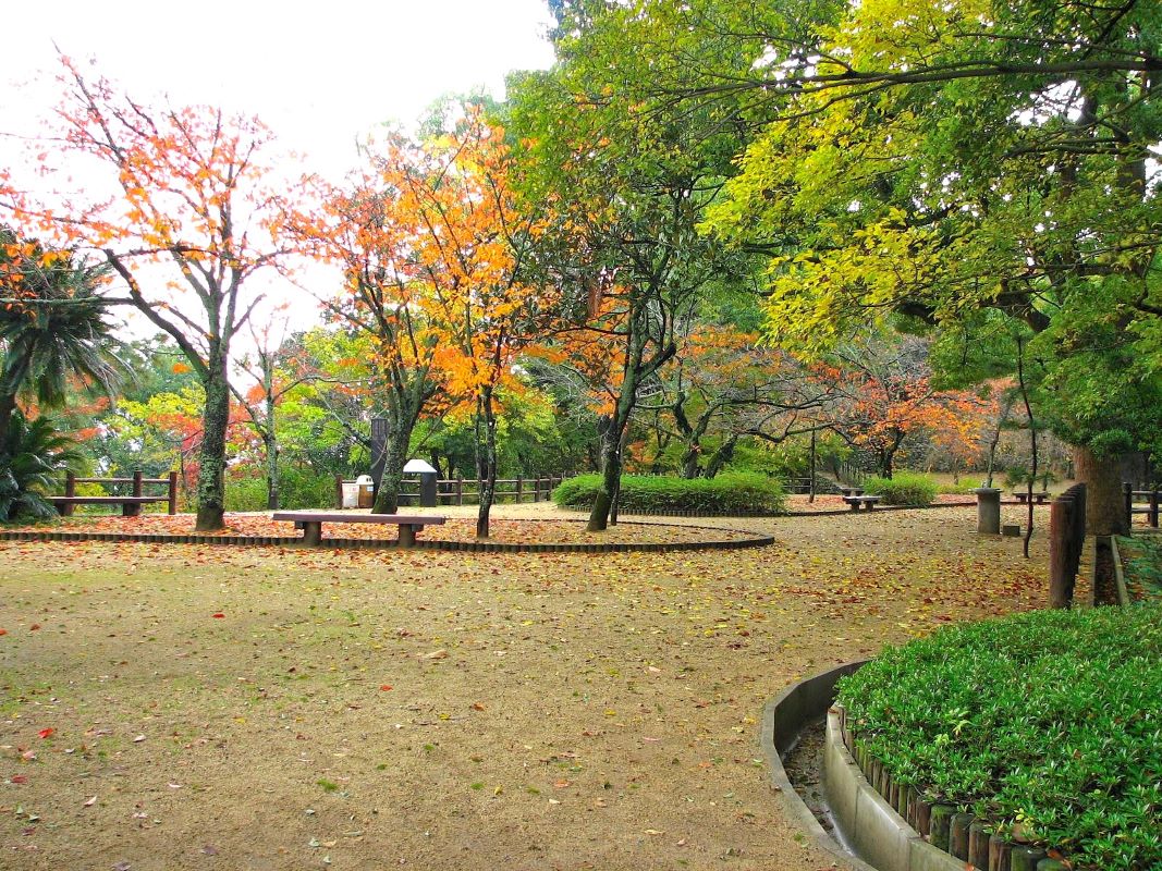 Old Yuzuki Castle Site at Dogo Koen Park