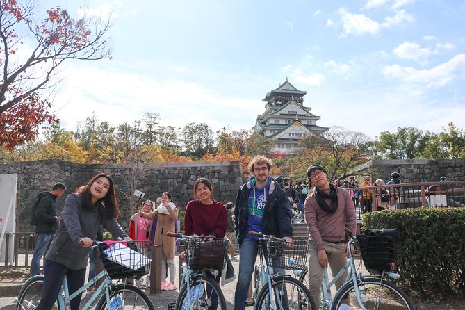4-Hour Osaka Bike Tour to the Neighborhood of Osaka Castle - What to Expect