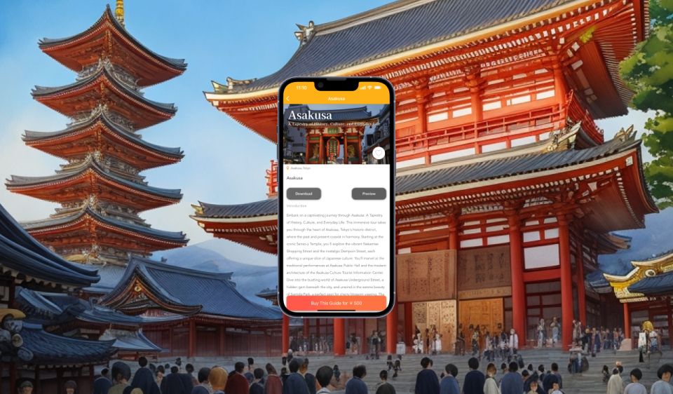 Asakusa（Tokyo）: Smartphone Audio Guide Tour - Pricing and Duration