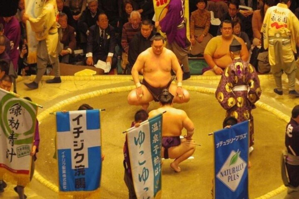 Fukuoka: Sumo Tournament S-Class Seat Ticket With Guide - Sumo Wrestling Experience