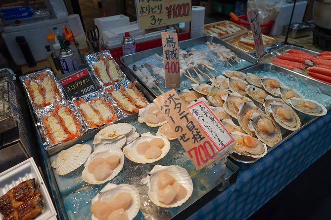 Kuromon Market Food Walking Tour in Osaka - Culinary Delights