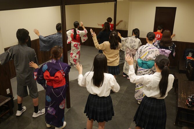 Let'S Dance Bon Odori Japanese Folk Dance Near Tsutenkaku - Amenities Provided