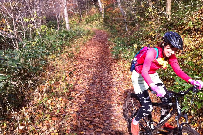 Nopporo Forest Mountain Bike Tour From Sapporo, Presenting a Retro Cycle Cap - Tour Highlights