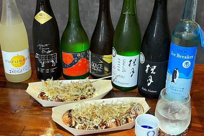 Osaka SAKE Tasting With Takoyaki DIY - Tour Details