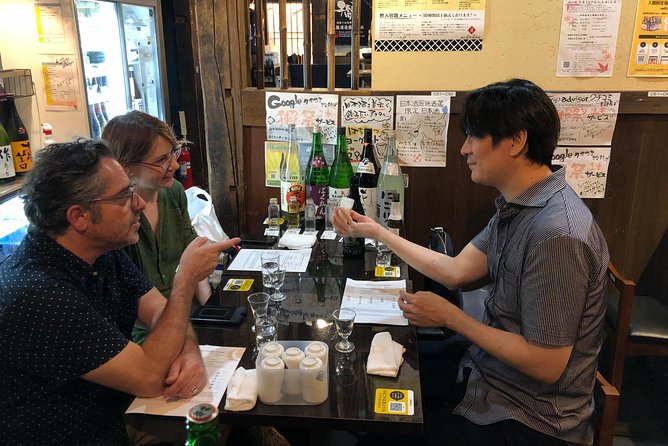 Tasting ALL TYPES of Sake With Seminar - Tour Inclusions and Highlights