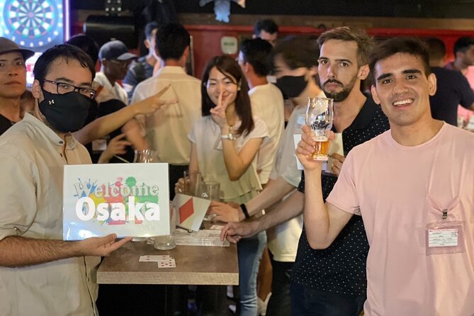 3 Hour Osaka Pub Crawl Weekly Welcome Guided Tour in Namba - Key Points