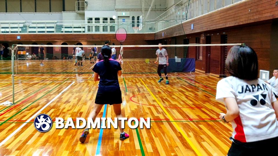 Badminton in Osaka With Local Players! - Full Description