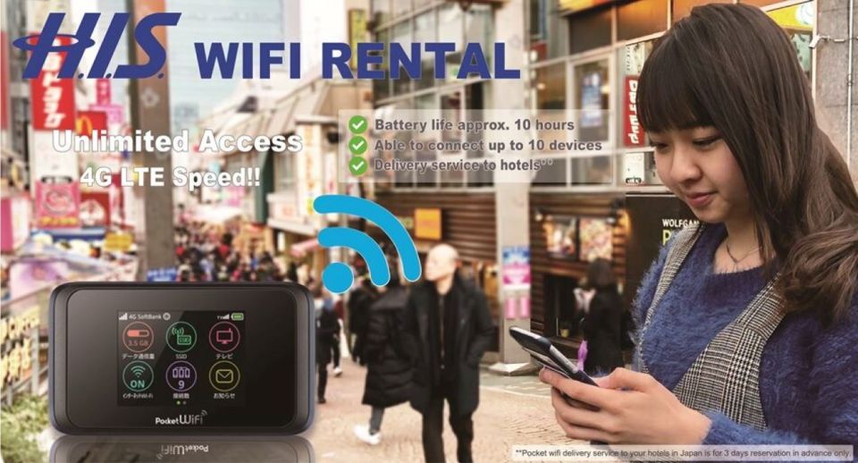 Harajuku Pickup: Unlimited WiFi Rental - Pickup Process