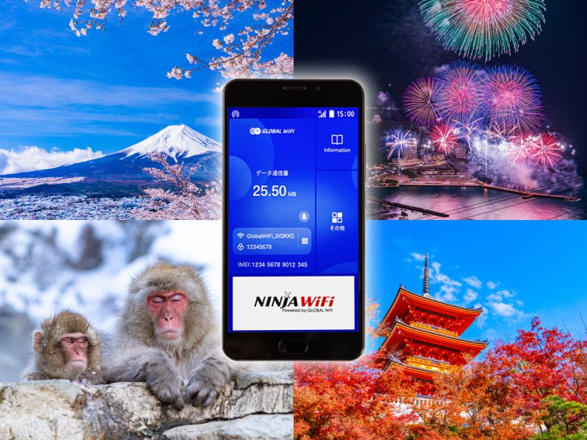 Kyushu: Fukuoka Airport WiFi Rental - Share Wifi With Multiple Devices