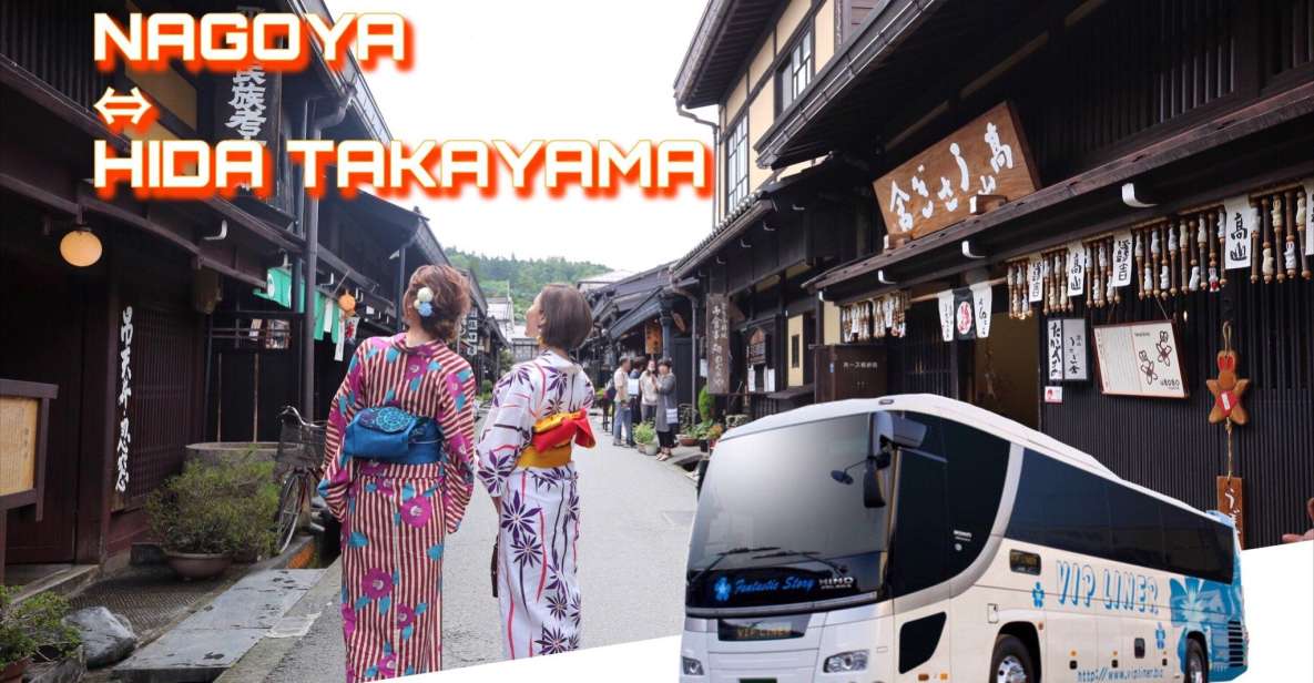Round Trip Bus Tour From Nagoya to Takayama - Historical Streets