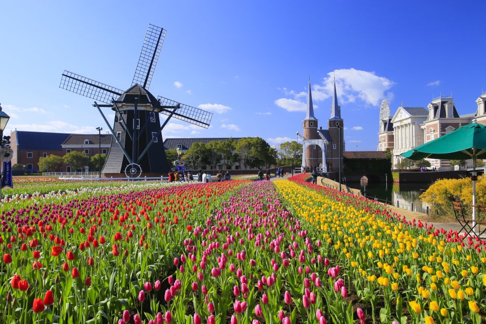 From Fukuoka: Huis Ten Bosch Park Entry Ticket and Transfers - Selecting Participants and Date