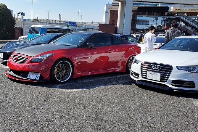 Luxury Ride Trip to Famous Car Meet up Spot Daikoku - Personalized Group Experience