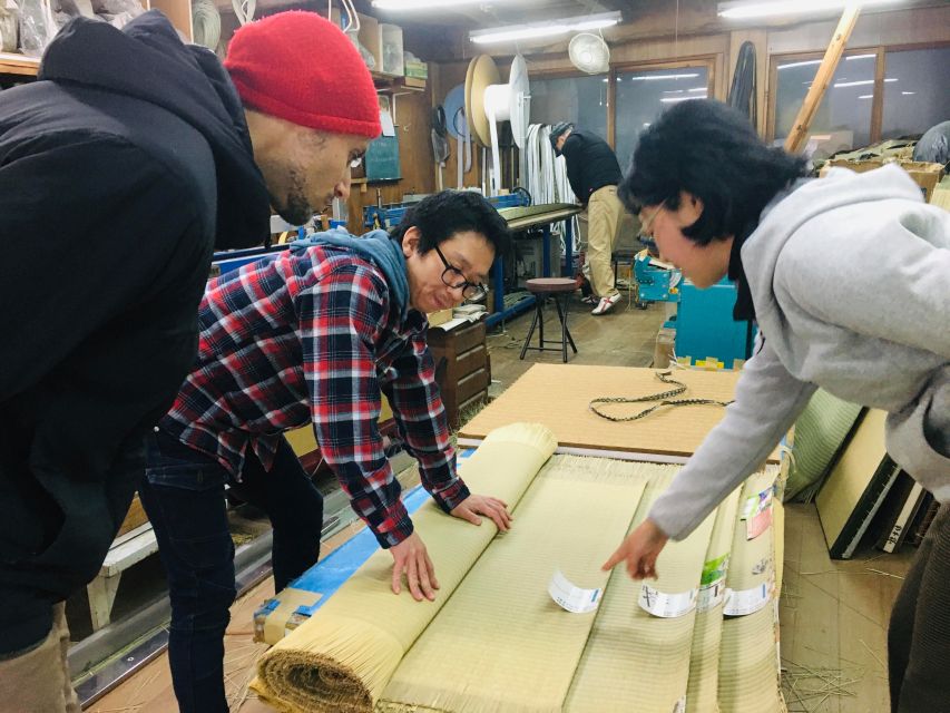 Miyazu: Tatami Workshop, Coaster Making, and Old House Visit - Group 2: Experience