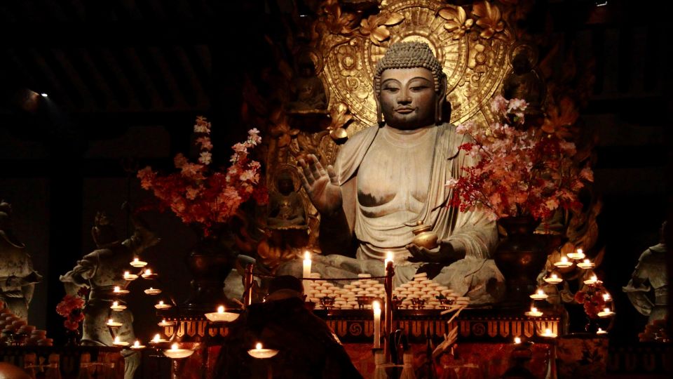 Nara:Special Visit to National Treasure Buddhist Statue - Highlights of the Activity