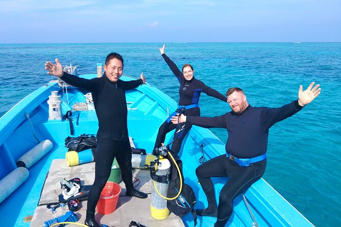 Okinawa: Scuba Diving Tour With Wagyu Lunch and English Guide - Pickup Information