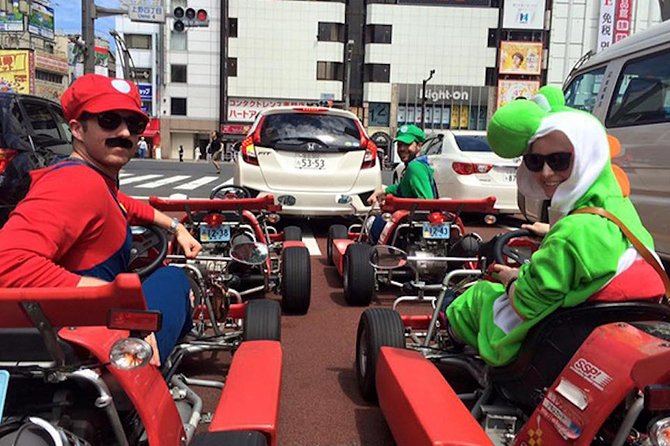 Tokyo Go-Kart Rental With Local Guide From Akihabara - Directions