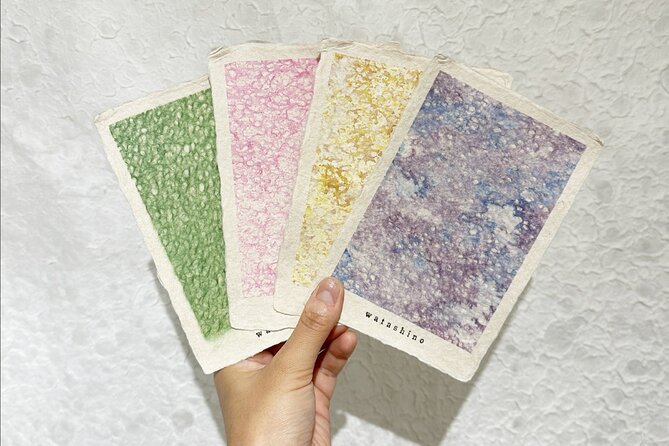Washi Papermaking Experience - Inclusions and Accessibility