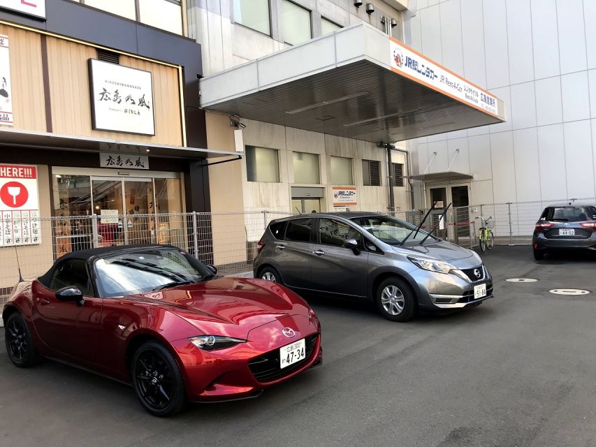 Hiroshima: 1 or 2 Day Car Rental - Inclusions: Insurance, ETC Device, Fuel, and Toll Costs