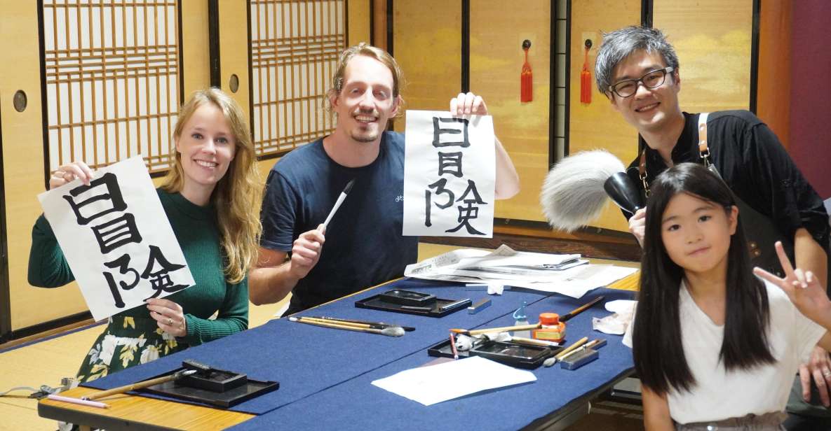 Japanese Calligraphy Trial Class - The Sum Up