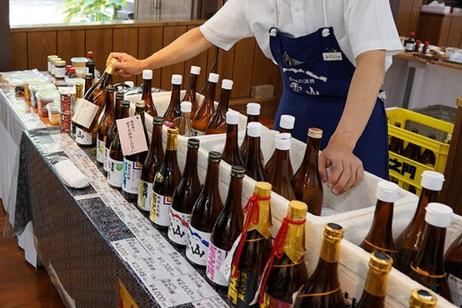 Nagano Sake Tasting Walking Tour - Sample Menu