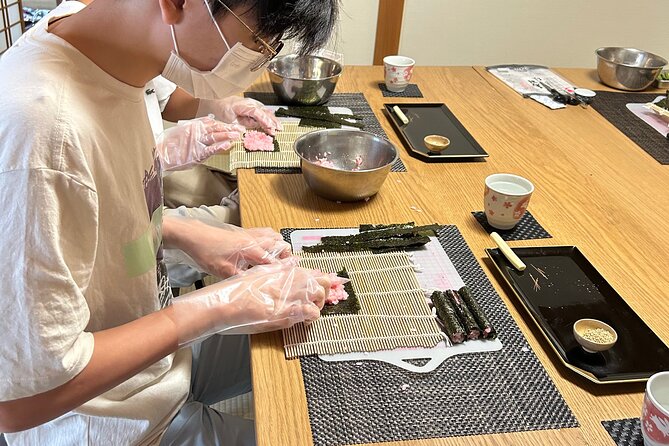 Private Adorable Sushi Roll Art Class in Kyoto - Common questions
