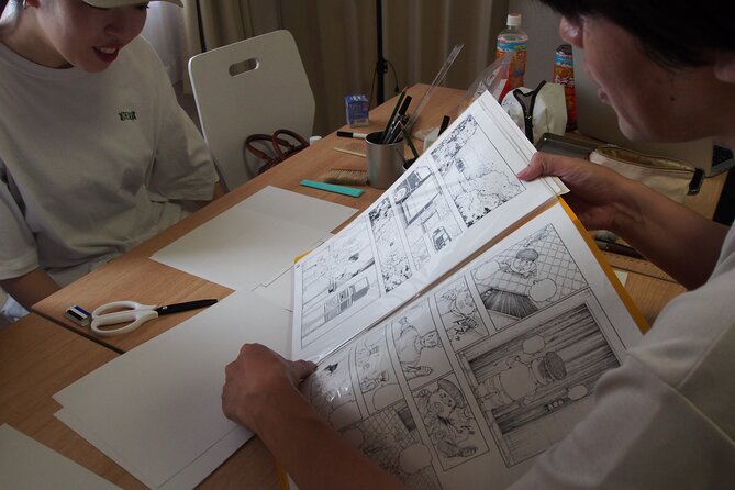 Tokyo Manga Drawing Lesson Guided by Pro - No Skills Required - Family-Friendly Activity Recommendations