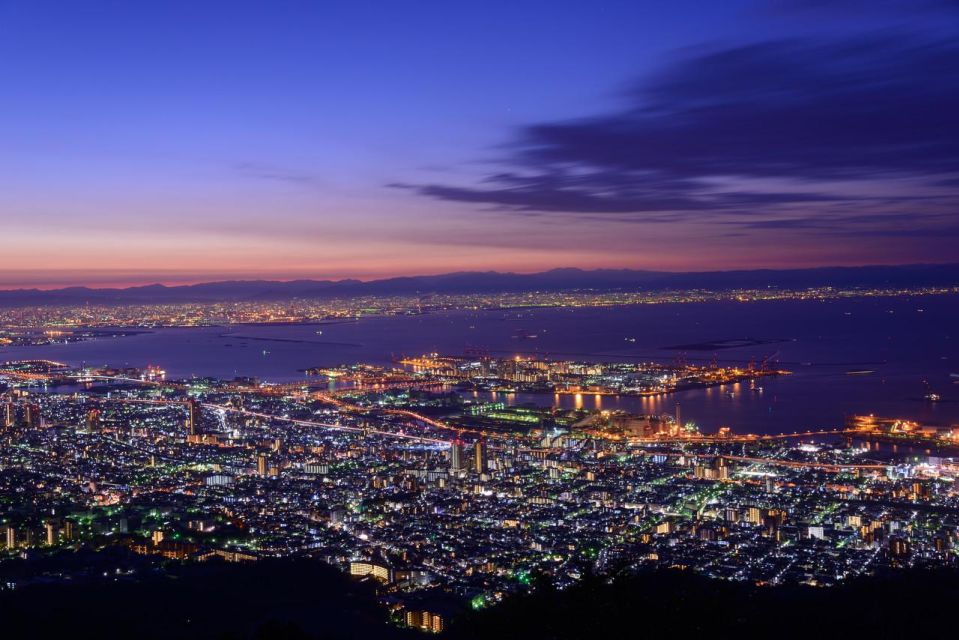 Kobe :Mt. Rokko Night View,Kitano Ijinkan,Arima Onsen Tour - Marveling at Mount Rokko Night View