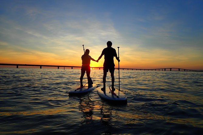 [Okinawa Miyako] [Evening] Twilight in the Sea of Silence... Sunset SUP / Canoe - Last Words