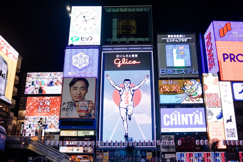 Osaka: Nightlife Experience - Enjoying the Neon Lights and Vibrant Atmosphere