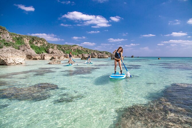 [Okinawa Miyako] 3set! Beach SUP, Tropical Snorkeling, Pumpkin Limestone Cave, Canoe - Key Points