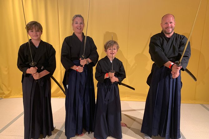 Samurai Sword Experience (Family Friendly) at SAMURAI MUSEUM - Key Points