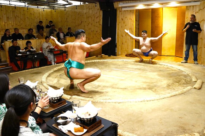 Tokyo Sumo Entertainment Show With Chicken Hot Pot and Photo - Key Points